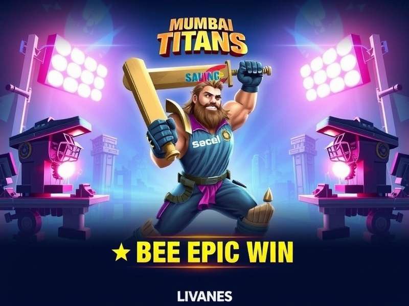 Mumbai Titans Epic Win Game Banner